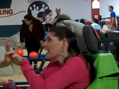 Krissy and Trent Go Bowling!