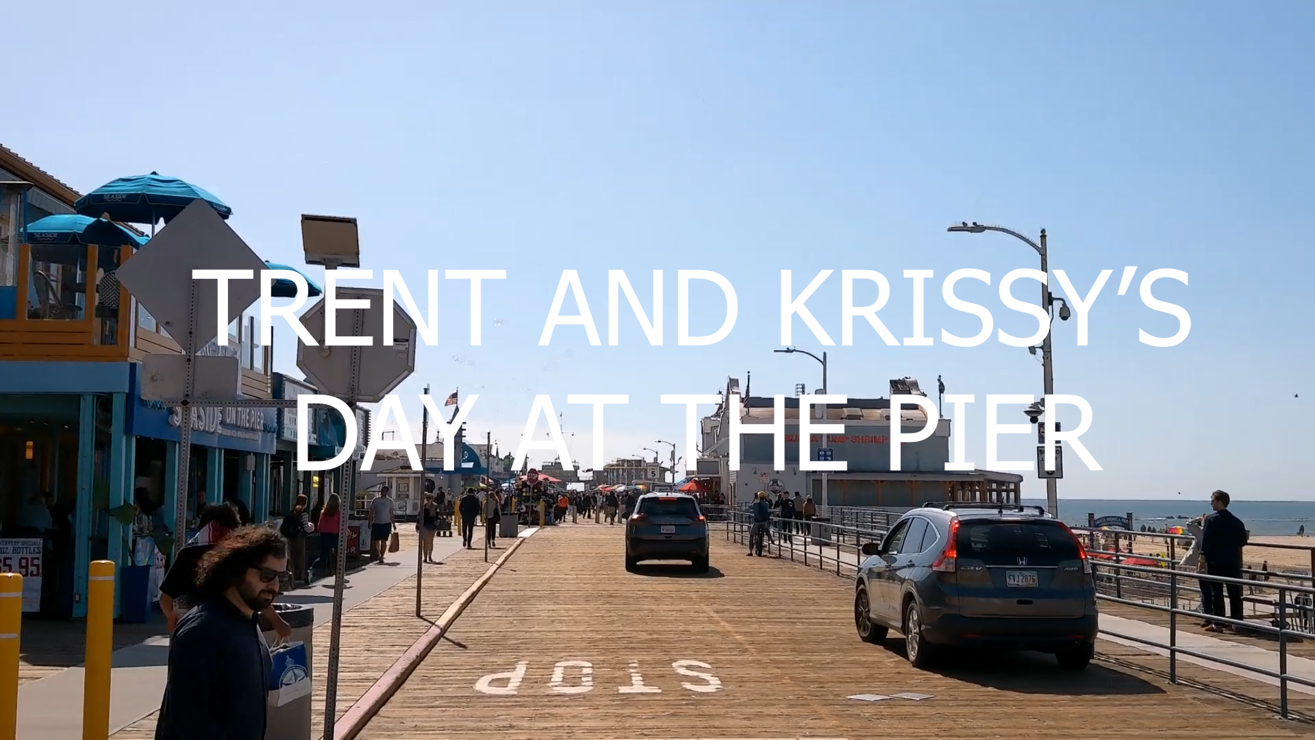 Trent and Krissy's Day At The Pier