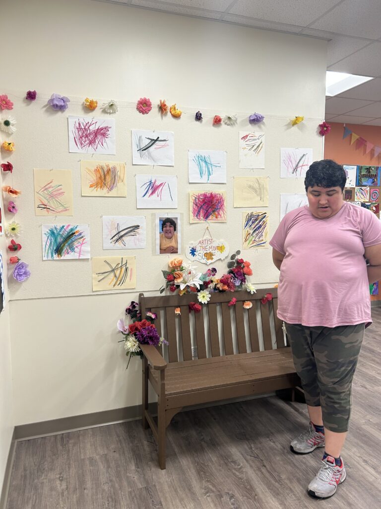 July Artist of the month, Suzie